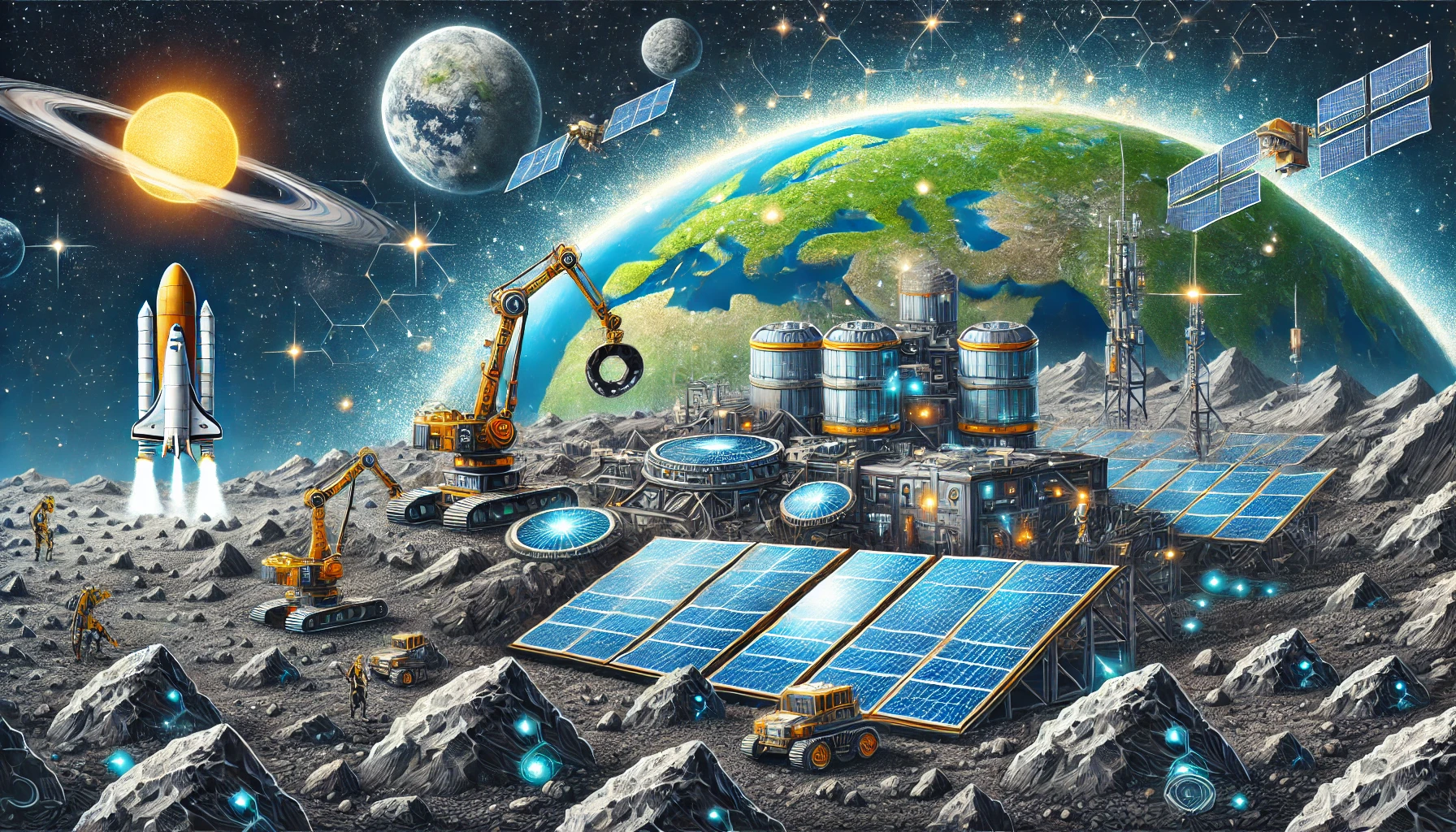 Develop Sustainable Space Mining Practices