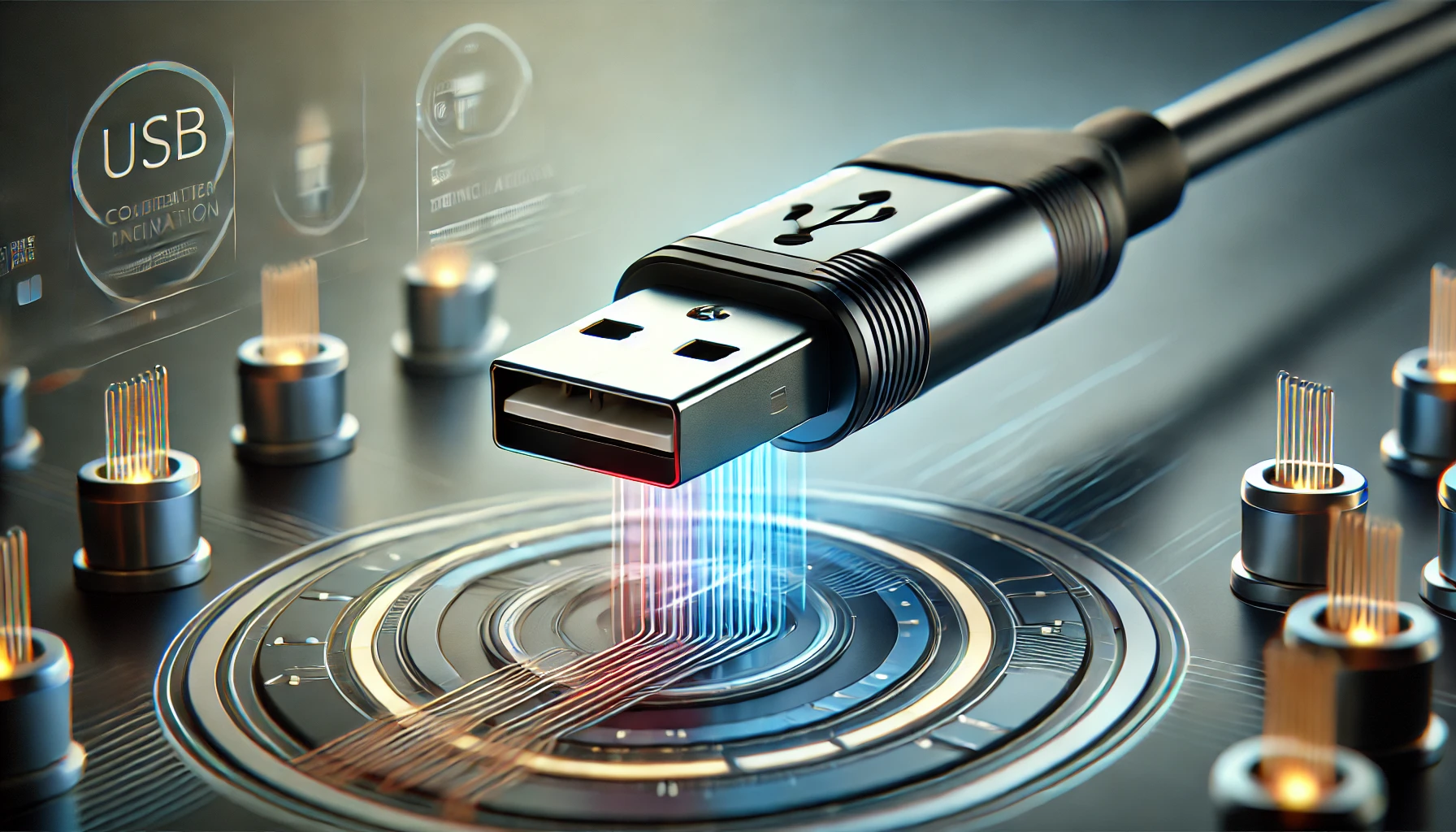 Ensure USB cables go in the right way on the first try.
