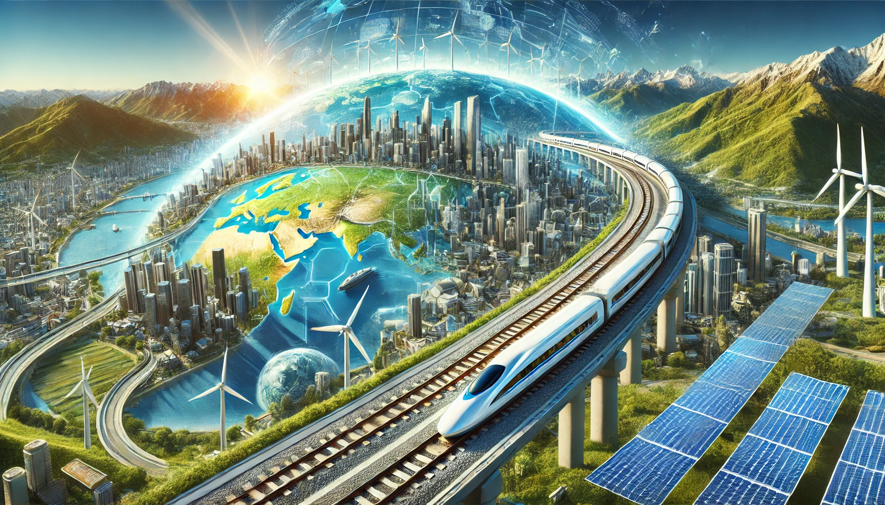 Establish Global High-Speed Rail Between Major Cities