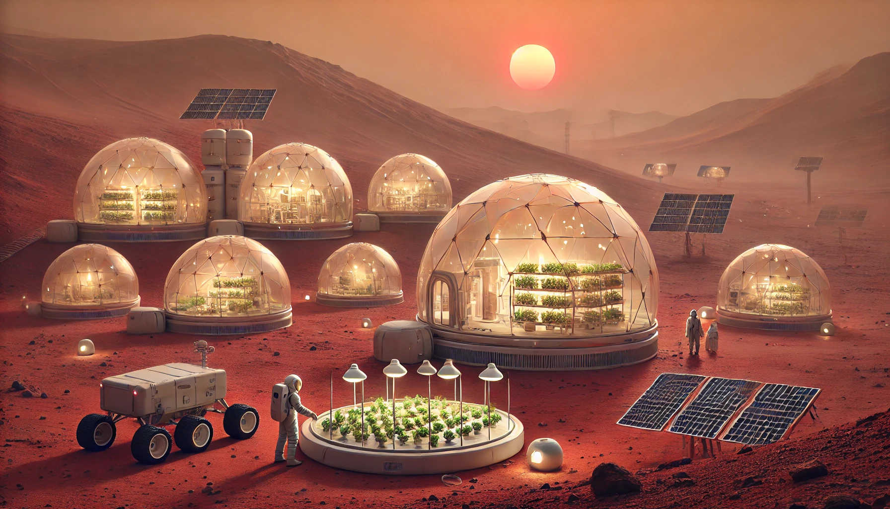 Establish Sustainable Colonies on Mars
