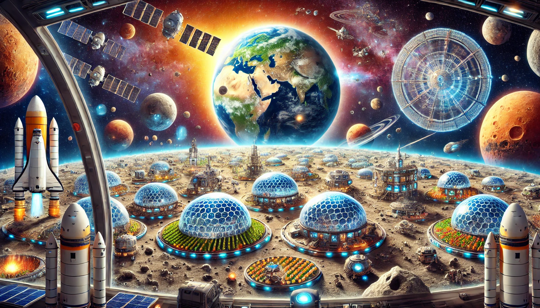 Populate The Solar System